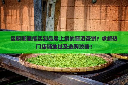 昆明哪里能买到品质上乘的普洱茶饼？求解热门店铺地址及选购攻略！