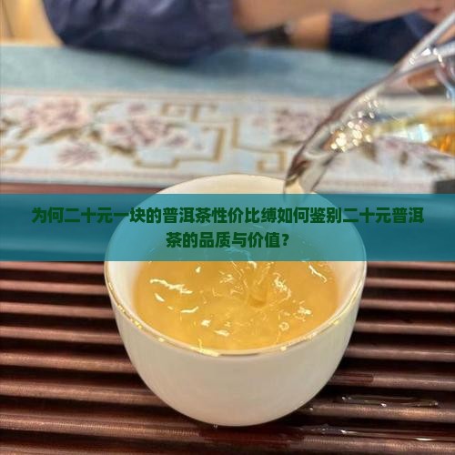 为何二十元一块的普洱茶性价比缚如何鉴别二十元普洱茶的品质与价值？