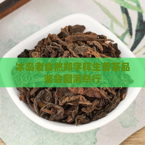 冰岛老食煞郑字晖生普茶品鉴会圆满举行