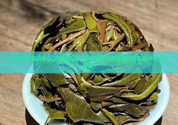 为何茶叶飘起来比沉底更受捧？探讨茶叶浮沉背后的品质痛点与行业热词！