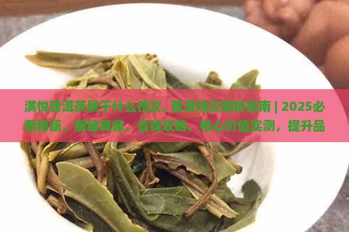 满悦普洱茶属于什么档次