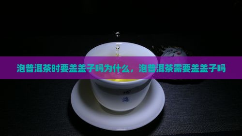 泡普洱茶时要盖盖子吗为什么