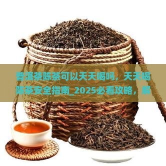 普洱茶陈茶可以天天喝吗