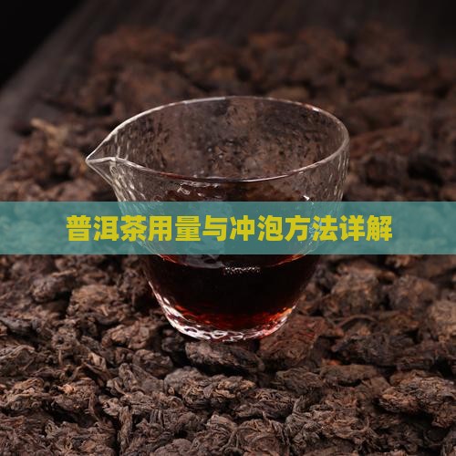 普洱茶用量与喝法