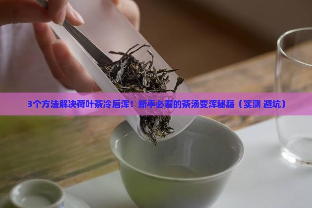荷叶茶的作用茶汤冷后浑怎么解决
