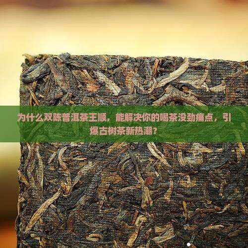 双陈普洱茶王顺