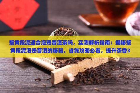 蟹黄段泥适合泡熟普洱茶吗