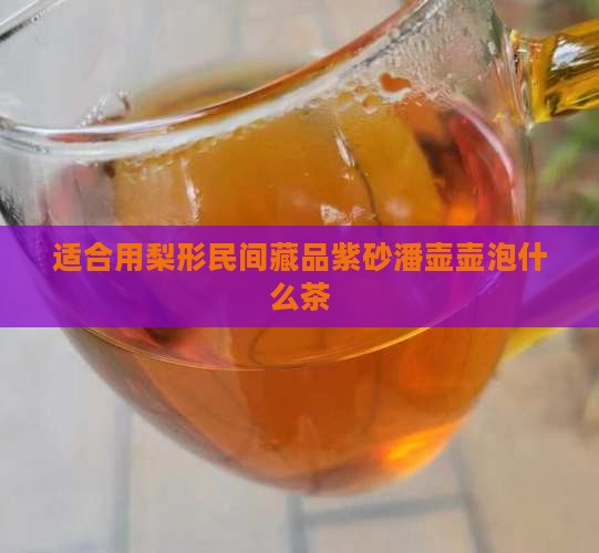 高潘壶适合泡什么茶