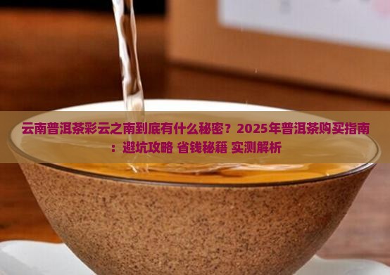 云南普洱茶彩云之南