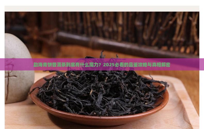 勐海青饼普洱茶特点
