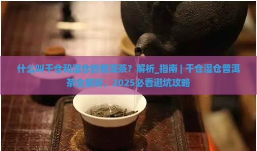 什么叫干仓和湿仓的普洱茶