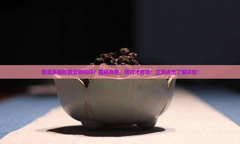 普洱茶真的能清肺吗吗