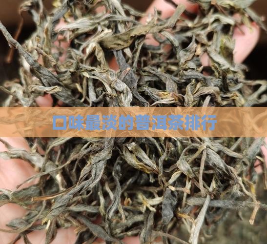 口味最淡的普洱茶排行
