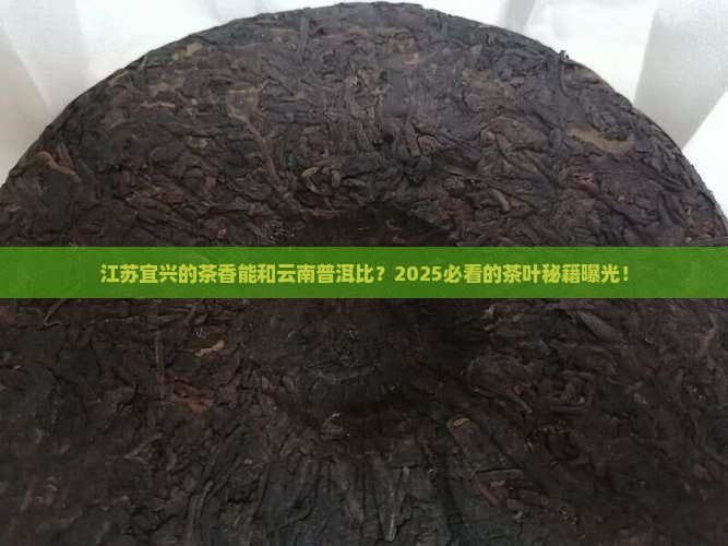 江苏宜兴的茶叶与云南普洱