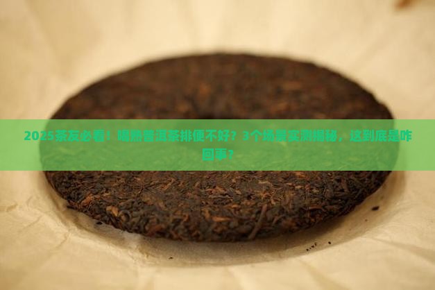 喝熟普洱茶排便不好