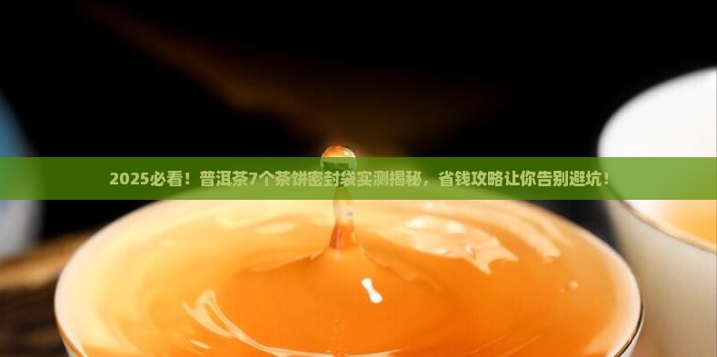 普洱茶7个茶饼密封袋