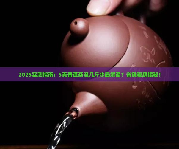 5克普洱茶可以泡几斤水