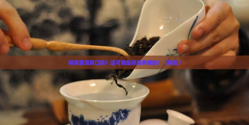 普洱茶喝完口苦