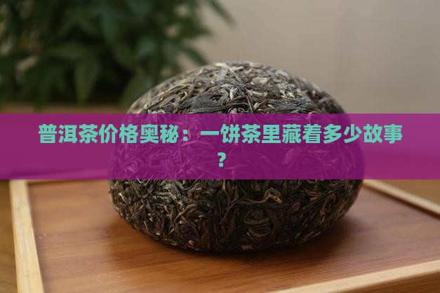 普洱茶价格奥秘：一饼茶里藏着多少故事？