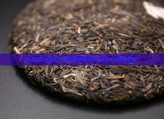 象山茶友注意啦！5款普饼普洱茶性价比拼，哪款最划算？