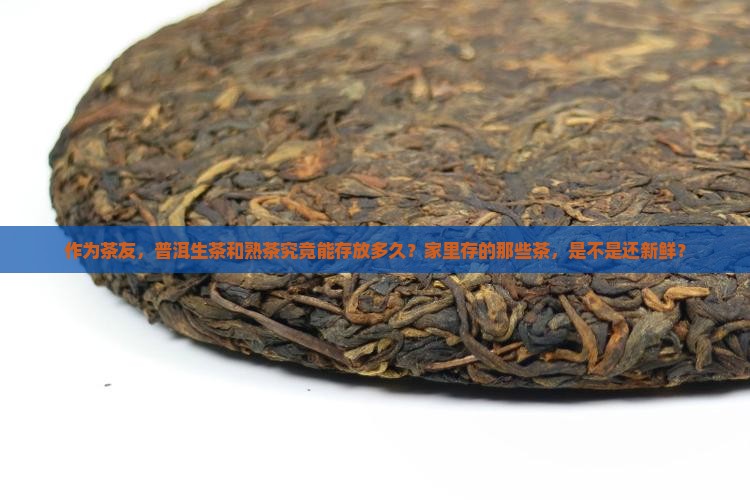 作为茶友，普洱生茶和熟茶究竟能存放多久？家里存的那些茶，是不是还新鲜？
