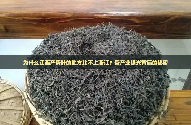 为什么江西产茶叶的地方比不上浙江？茶产业振兴背后的秘密