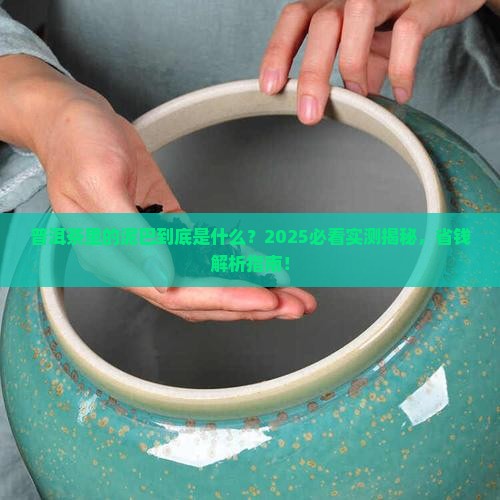 普洱茶中的泥巴一样的东西