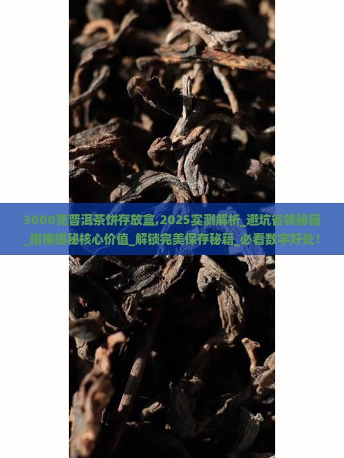 3000克普洱茶饼存放盒