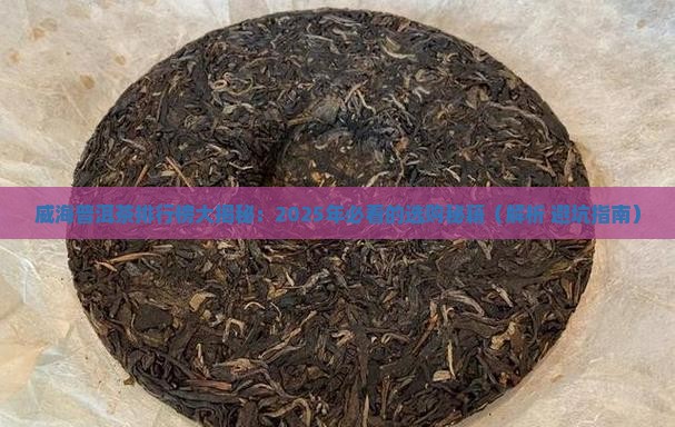 威海普洱茶排行榜