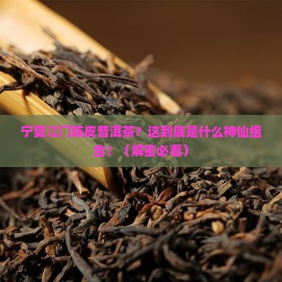 宁夏江门陈皮普洱茶