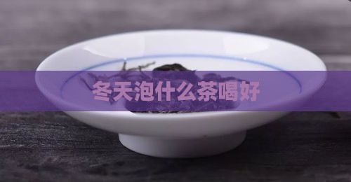 冬天泡什么茶喝好