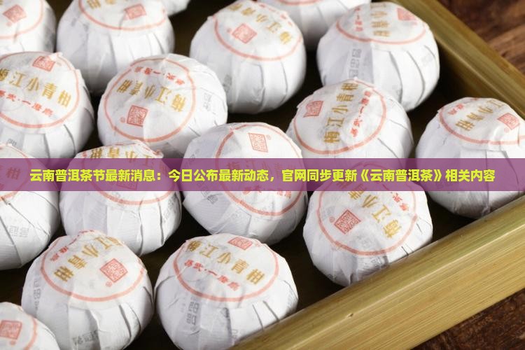 云南普洱茶节最新消息