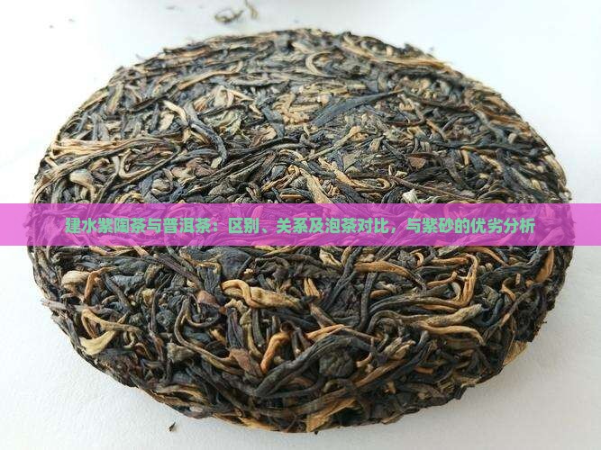 建水紫陶茶与普洱茶