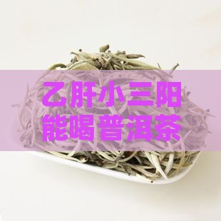 乙肝小三阳能喝普洱茶吗 乙肝小三阳能喝普洱茶吗