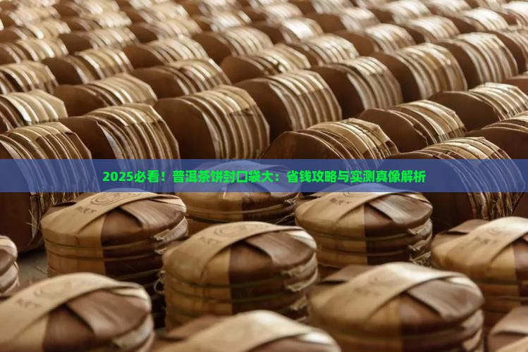 普洱茶饼能用封口袋吗
