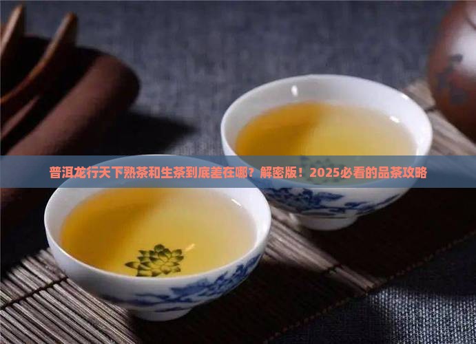 普洱龙行天下熟茶和生茶的区别