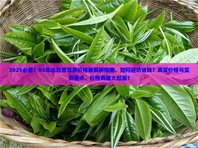 03年冰岛普洱茶价格表