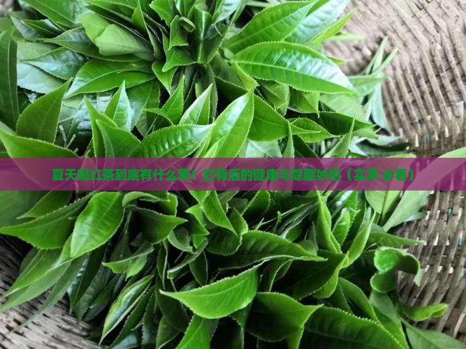 夏天喝红茶的功效与作用