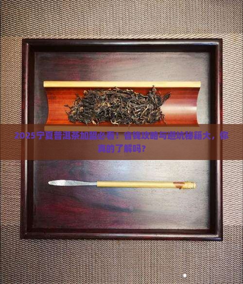 宁夏普洱茶加盟需要多少钱