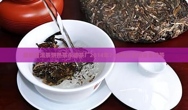 晟韵普洱茶饼熟茶永德茶厂2014年75g砖茶古树茶青砖茶