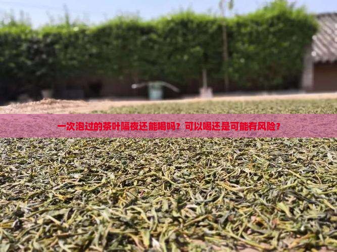 一次泡过的茶叶隔夜还能喝吗？可以喝还是可能有风险？