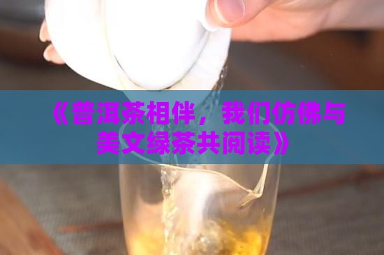 《普洱茶相伴，我们仿佛与美文绿茶共阅读》
