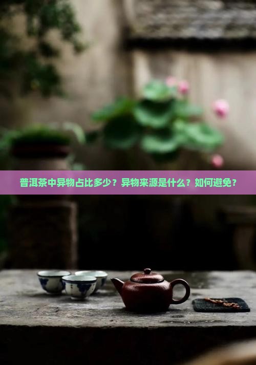 普洱茶中异物占比多少？异物来源是什么？如何避免？