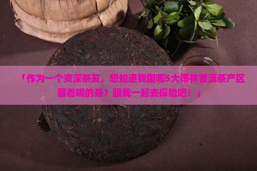 「作为一个资深茶友，想知道我国哪5大雨林普洱茶产区藏着喝的茶？跟我一起去探险吧！」