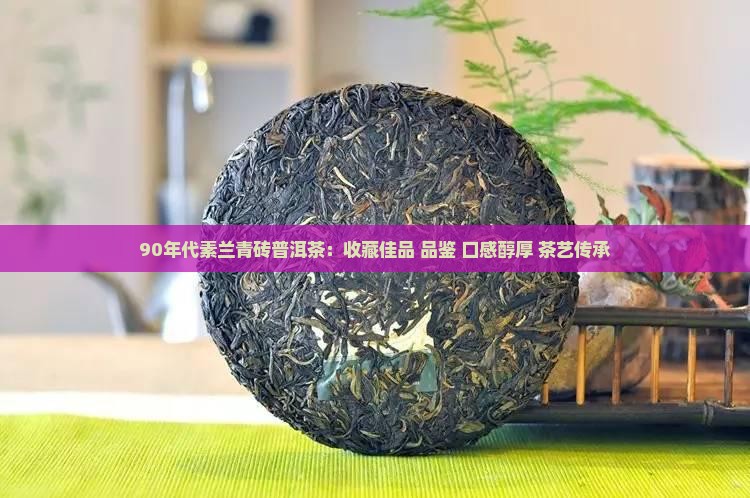 90年代素兰青砖普洱茶：收藏佳品 品鉴 口感醇厚 茶艺传承