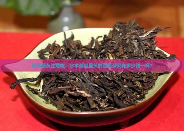 普洱茶友注意啦，水木茶堂里头的普洱茶究竟多少钱一杯？