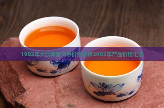 1983年大渡岗普洱茶
