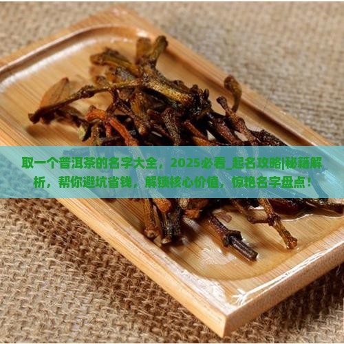 取一个普洱茶的名字大全