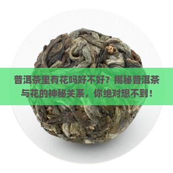 普洱茶里有花吗好不好