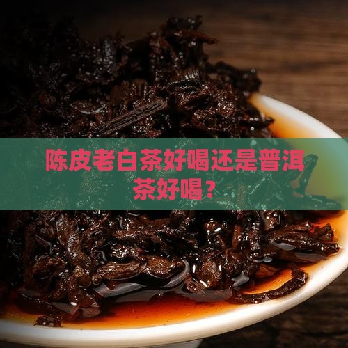 陈皮老白茶好喝还是普洱茶